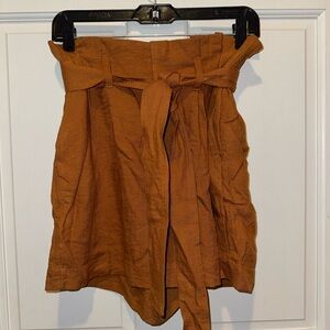 Orange brown shorts